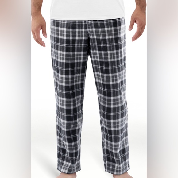 Black and White Plaid Lounge Pants - Picture 2 of 7